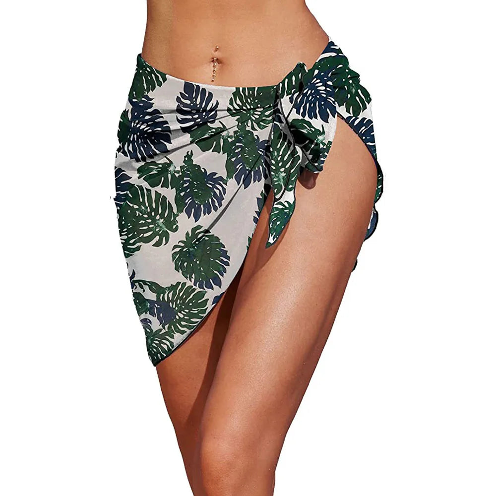 Womens Long&Short Sarong Swimsuit Coverups