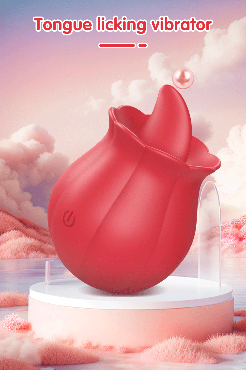 Rose-Vibrator 10 Tongue