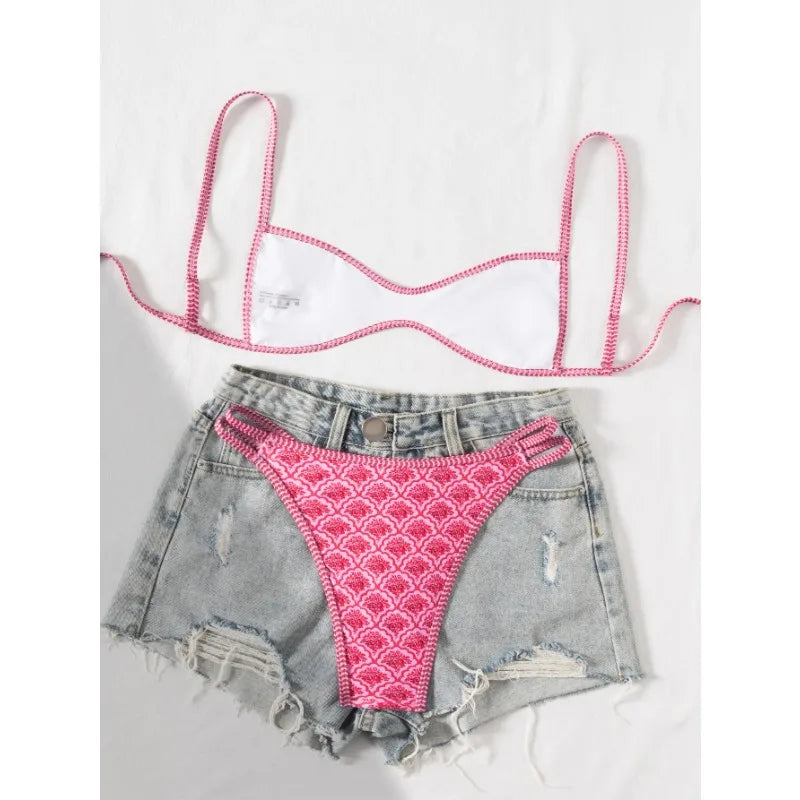 Sexy Vintage Polka Dot Bikini Set Women 2026
