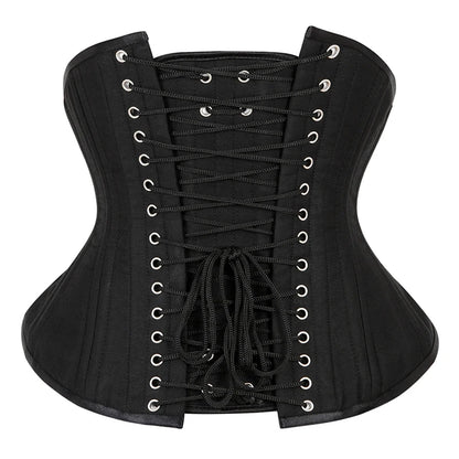 Women Double Steel Bone Waist Cincher Corset Accessories