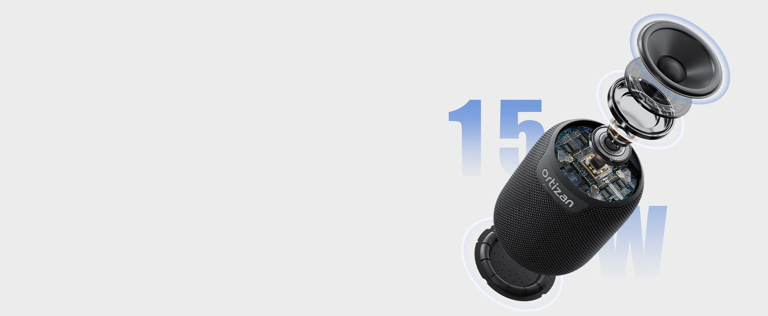 Ortizan Bluetooth Speakers, Portable