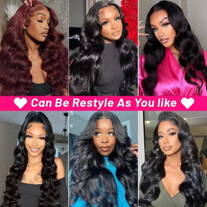 Body Wave Black Color Synthetic Soft Lace Frontal