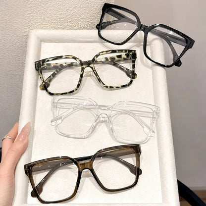 1Pc/2Pcs/3Pcs/4Pcs Elegant, Simple and Stylish Geometric Glasses
