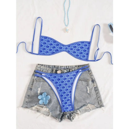 Sexy Vintage Polka Dot Bikini Set Women 2026