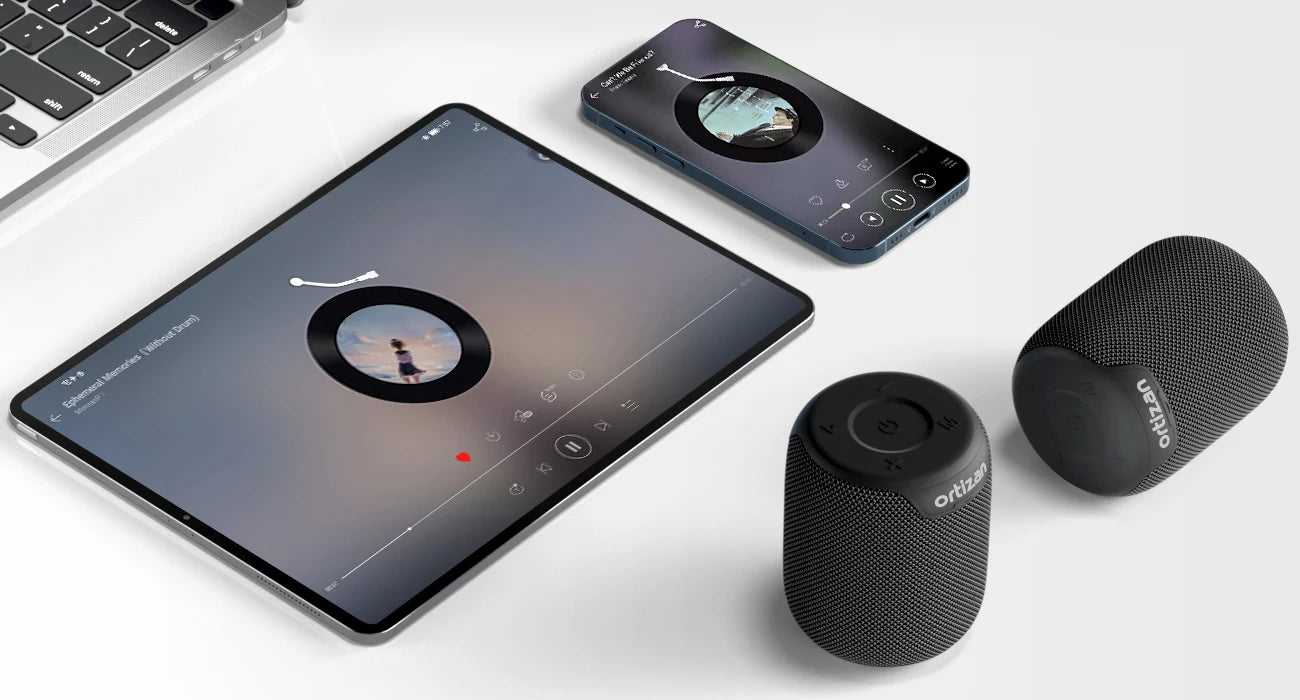 Ortizan Bluetooth Speakers, Portable
