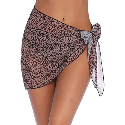 Womens Long&amp;Short Sarong Swimsuit Coverups
