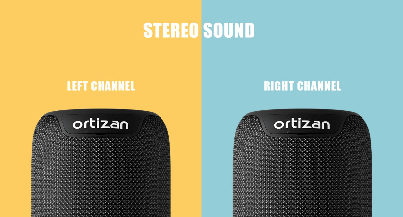 Ortizan Bluetooth Speakers, Portable