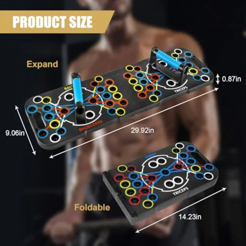 Push Up Board for Men &amp; Women, 56 Adjustable Angles for Full-Body Workout