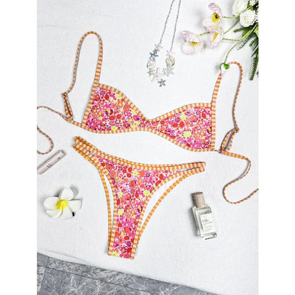 Sexy Vintage Polka Dot Bikini Set Women 2026