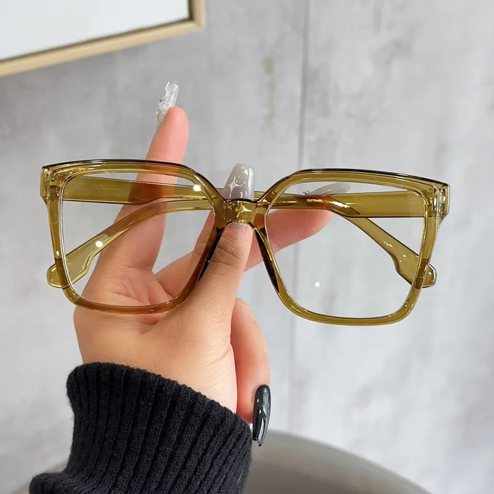 1Pc/2Pcs/3Pcs/4Pcs Elegant, Simple and Stylish Geometric Glasses