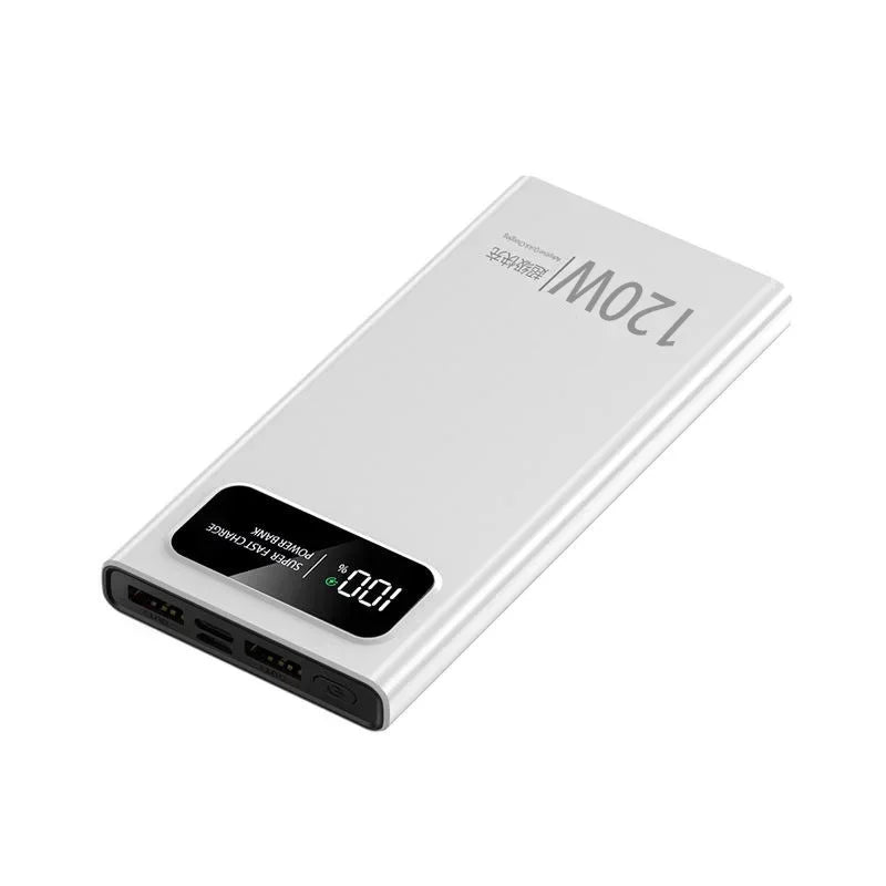 Lenovo 50000mAh  Power Bank 120W Fast Charge LED Digital Display