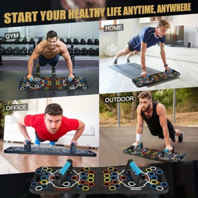 Push Up Board for Men &amp; Women, 56 Adjustable Angles for Full-Body Workout
