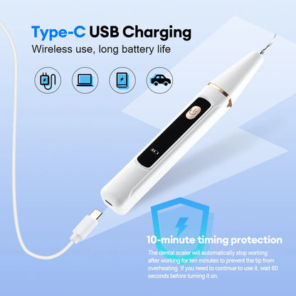 Ultrasonic Water Flosser Teeth Cleaner