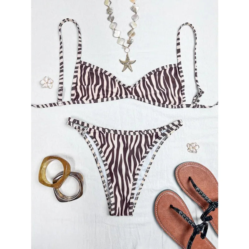 Sexy Vintage Polka Dot Bikini Set Women 2026